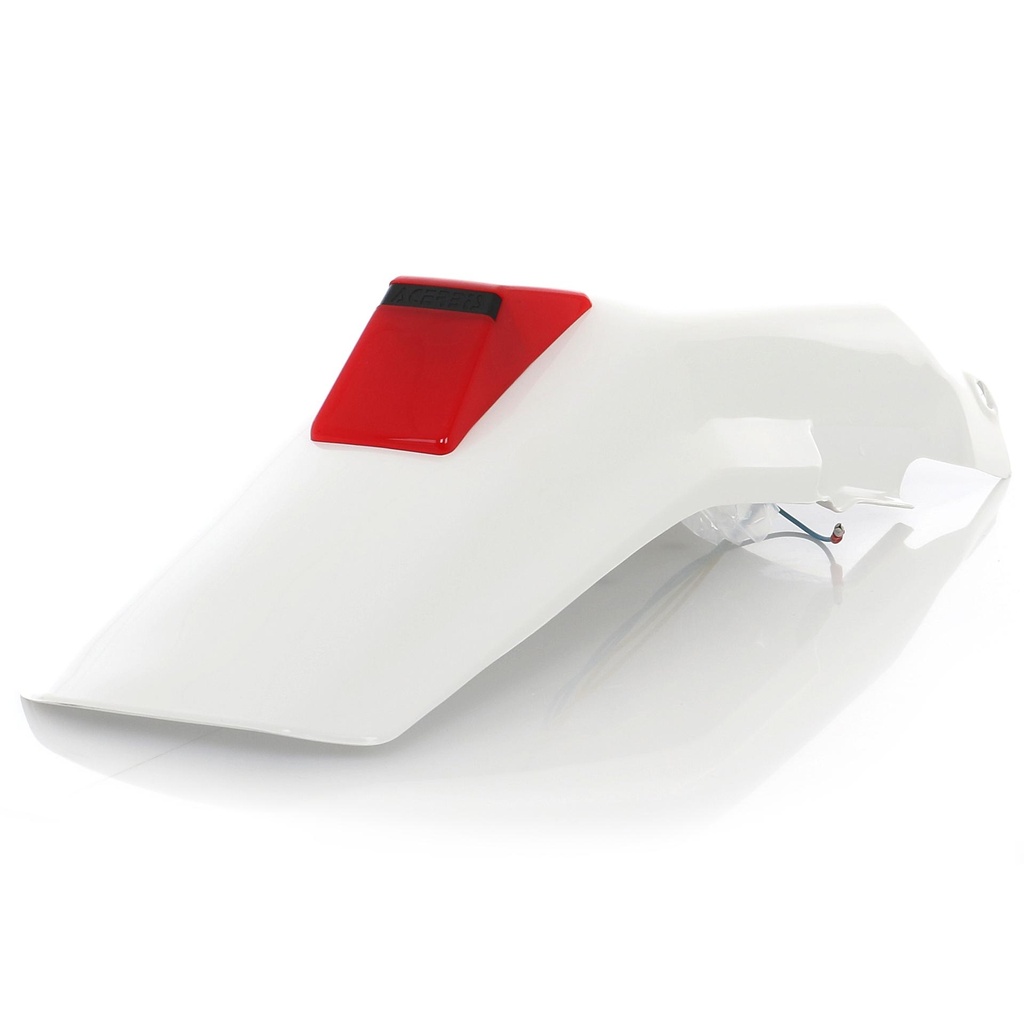 Guard. tras. honda xr600 95/99 - blanco