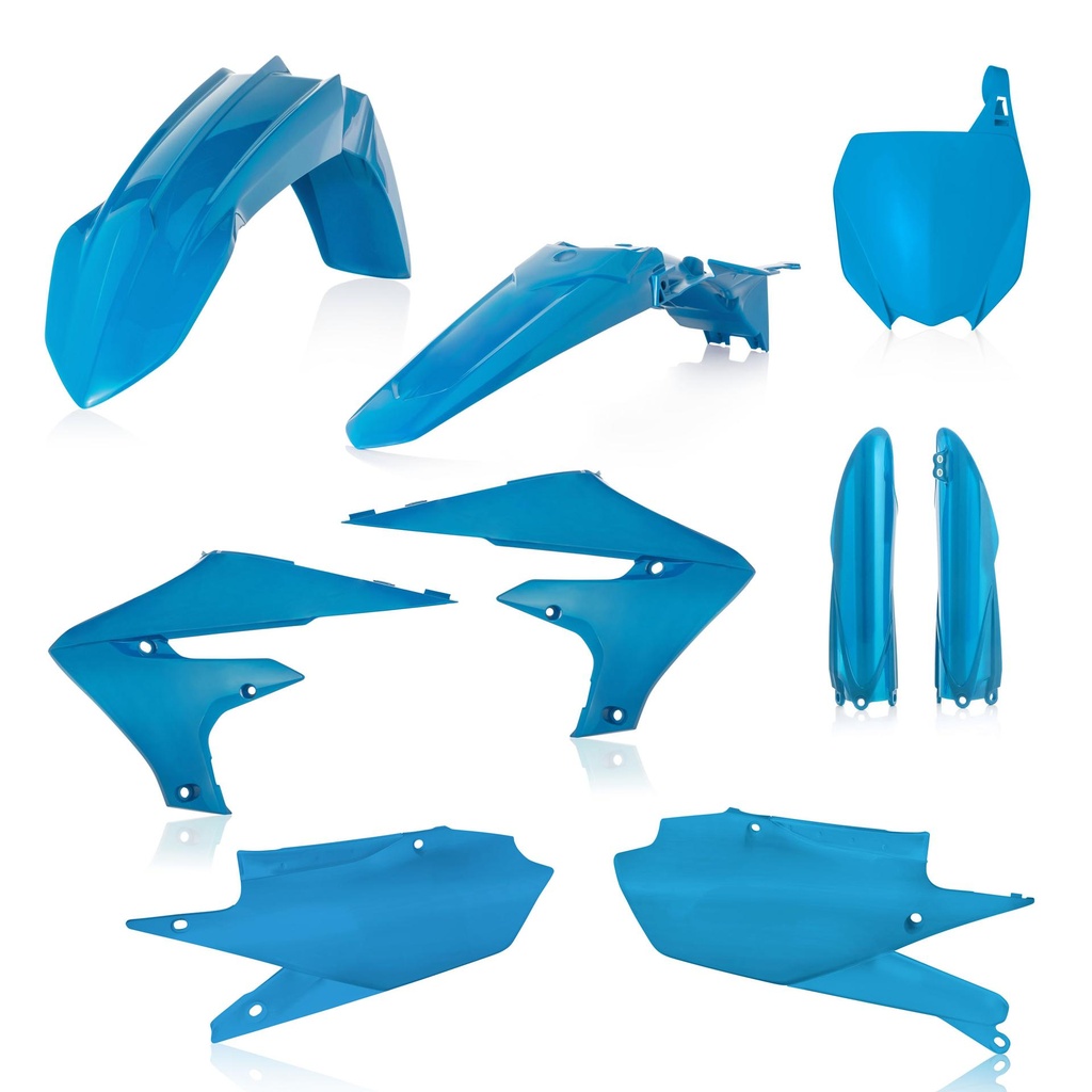 Full Kit Plast. Yam Yzf 450 2018 - Celeste
