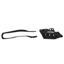 Kit Guia/Desliza Cadena Yam Yz 250/450 F Fx Wr 250/450 Fantic- Negro