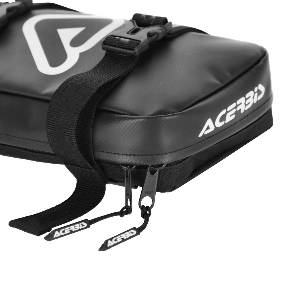 Porta Herramientas Delantero Moto 2Lts Neg-Bla