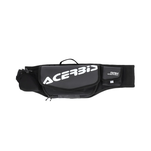 [0026166.315] Riñonera Ram Logo 2lts - Negro / Blanco