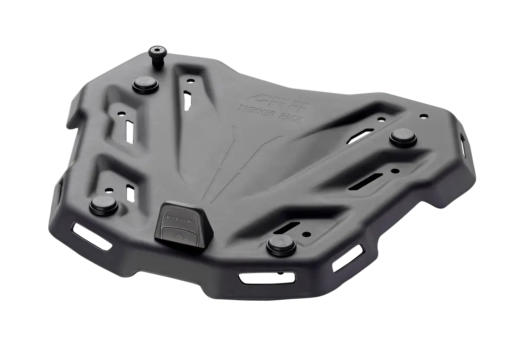 Base Soporte Trasero Monokey C/Tornillos - Aluminio Anodizado Negro