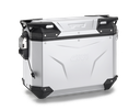 BAUL MONOKEY® TREKKER OUTBACK DER. EVO ALUMINIO ANODIZ. 37 LTS - AÑADIR KIT SMART SECURITY L