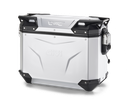 BAUL MONOKEY® TREKKER OUTBACK IZQ. EVO ALUMINIO ANODIZ. 37 LTS - AÑADIR KIT SMART SECURITY LOCK