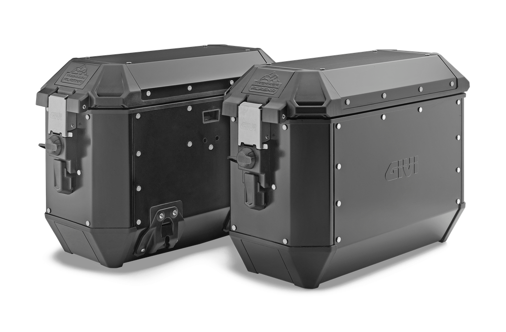 Trekker Alaska Monokey Lateral 36 Lts (Par) - Aluminio Negro