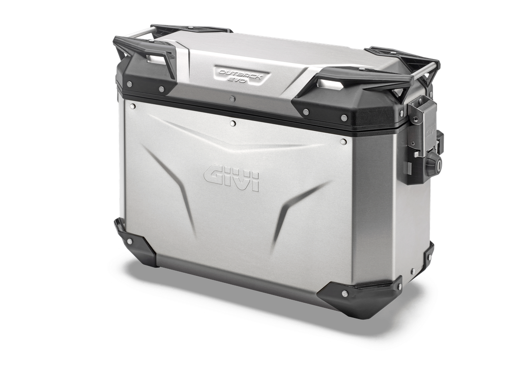 Trekker outback evo lateral 37lts - (izquierdo) - aluminio