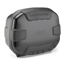 Baul lateral trekker 35 lts - aluminio negro