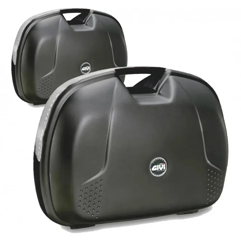 Maleta lateral 40 lts (par) - negro tech