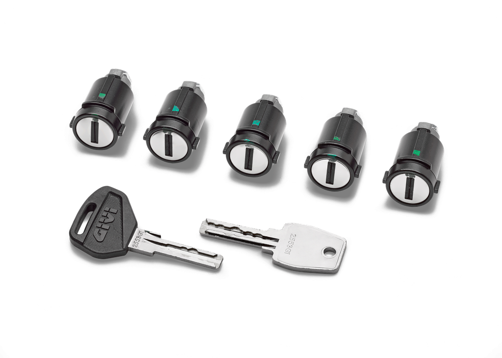 Kit de unificación Security Lock para 5 maletas que incluye llave con logotipo/llave metálica de s