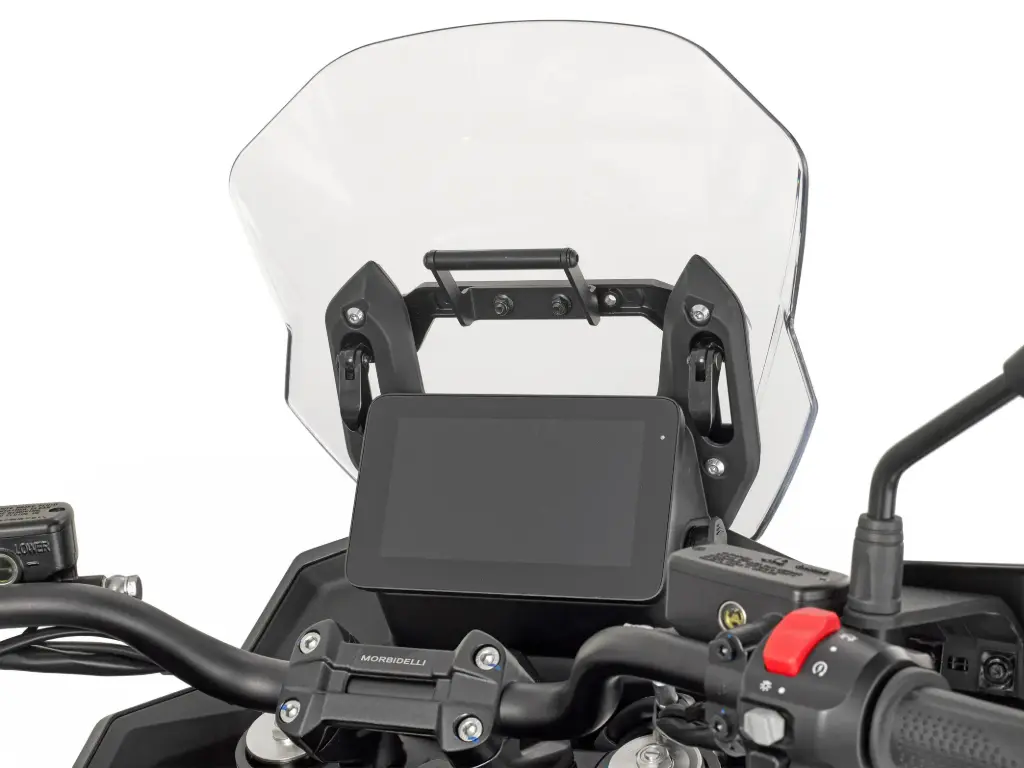 Barra p/ colocar s920 y porta gps - morbidelli t 1002 vx (25)