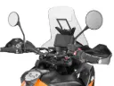 Barra p/colocar s902a s920m s920l y porta gps-smartphone ktm 790 / 890 adv 23 - transparente