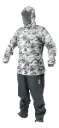 Conjunto p/lluvia Campera Camuflada/pantalon Gris