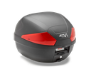 Top Case 29Lts Monolock® - Negro Con Catadioptricos Rojo (Incluye Parrilla Y Kit Universal)