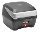 Top Case 33lts Traffic Iii Monolock - (hasta 7kg) - Negro/faja Negra