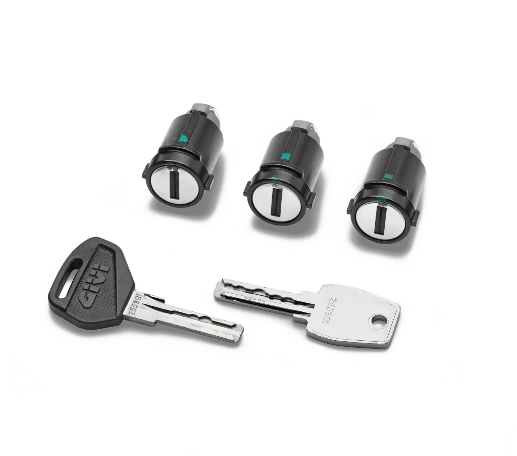 Kit De Unificacion Security Lock P´3 Maletas Incl. Llave Con Logotipo/Llave Metalica Y 3 Bombines