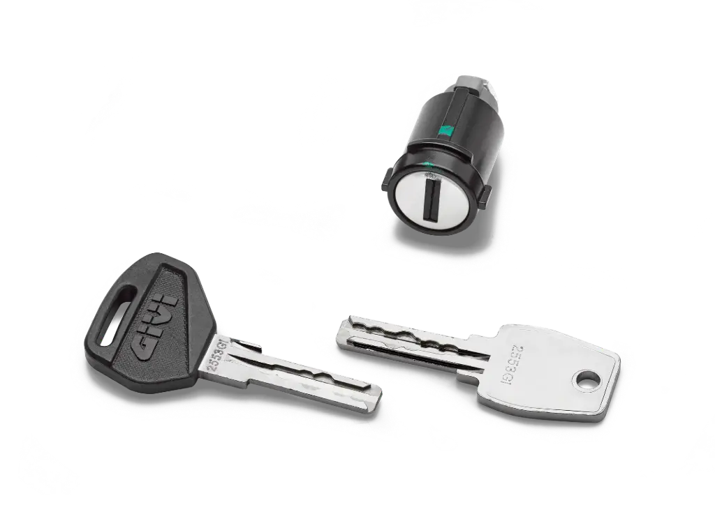 Kit Security Lock Que Incluye Llave Con Logotipo Llave Metálica De Reserva Y Bombines Codificados