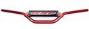 Manillar oversize con barra cruzada "Taper-X" - Rojo