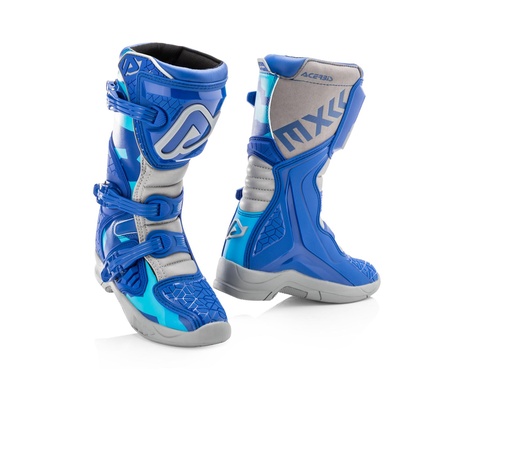 [0024249.249.036] Botas X - Team Jr (Azul/Gris, 36)