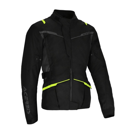 [0025407.318.062] Campera Ce X-Travel (Negro/Amarillo, S)