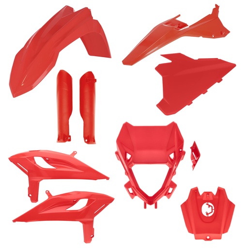 [0027215.110] Full Kit Plast Beta Rr Race (25) Rr X-Pro (25-26) (Rojo)