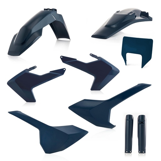 [0023596.040] Full Kit Plast. Husqvarna Te 125/250/300 - Fe 250/350/450/501 (19) (Azul)