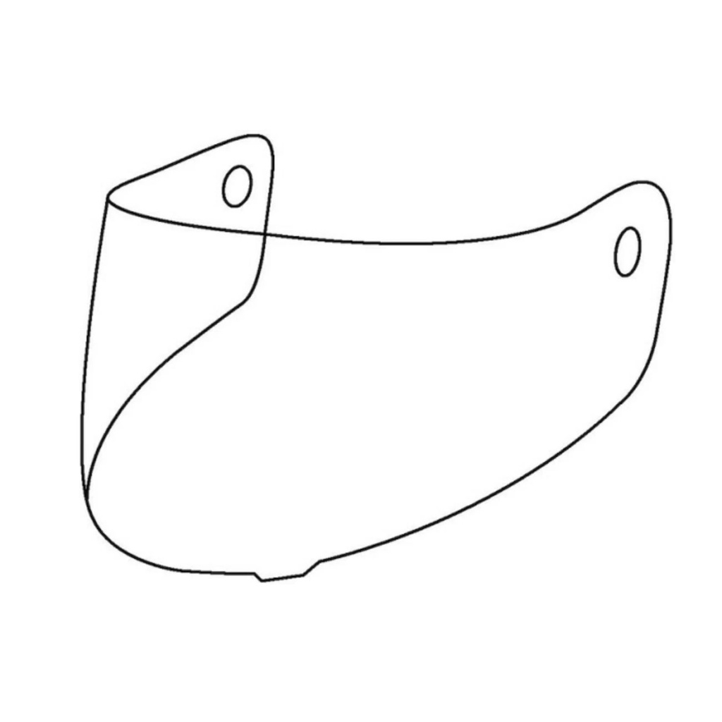 Mecanismo visor completo con Tornillos Casco 80.1