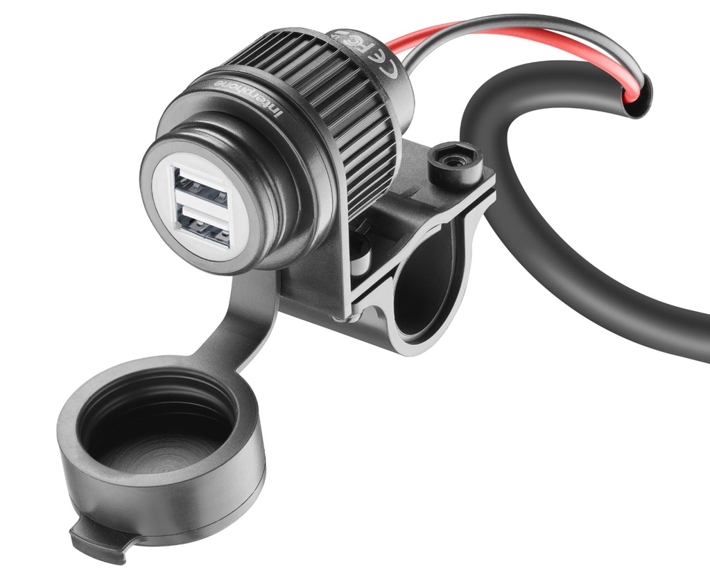 Puerto usb dual para manillar