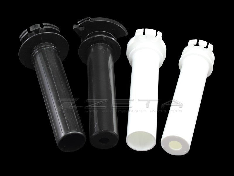 Acel. plastico punta abierta blanco - crf 250/450 r /x (04-17)