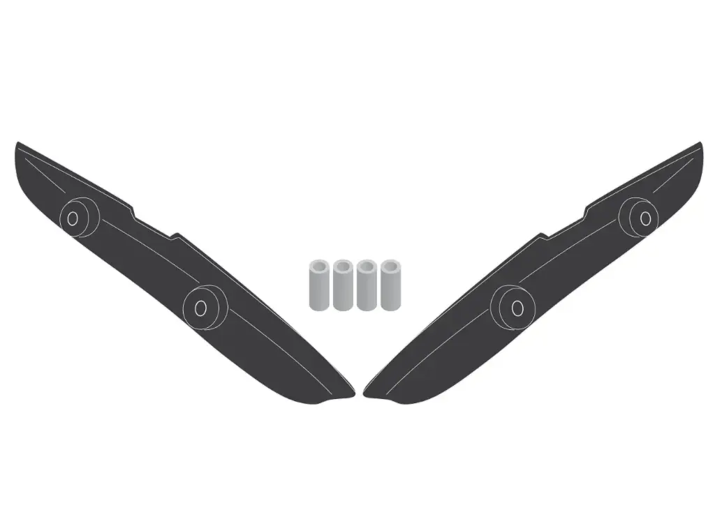 Kit Especifico P/ Montaje Del Te6419 Sin Sr6419 Triumph Trident 660