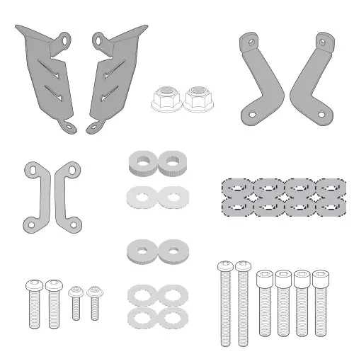 Kit Especifico Para El Montaje Del Te2140 (Sin 2140Fz) Yamaha Mt-07 (18-19)