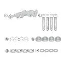 Kit Especifico Para El Montaje Del Tst3113 (Sin 3113Fz) Suzuki Gsx S750 (17-18)