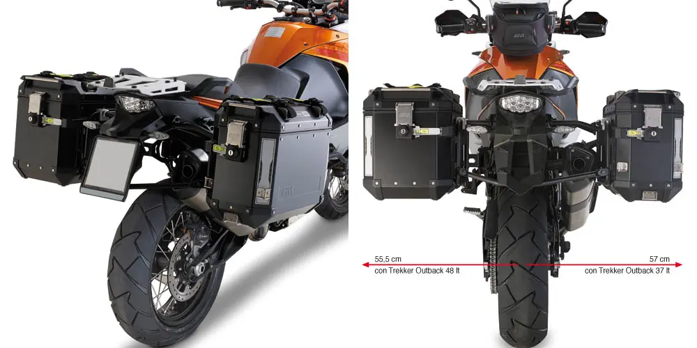 Soporte Lat. Outback Ktm Adventure 1050/1190/1290 15-18 Ver Aplicaciones