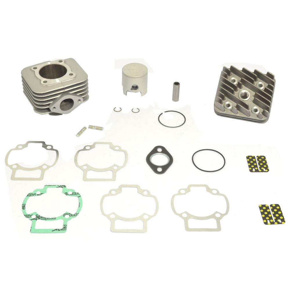 Kit de Cilindro Aumentado con Tapa Ø 47,6 mm, 70 cc, Perno Ø 12 mm, Pistón de Cabeza Plana