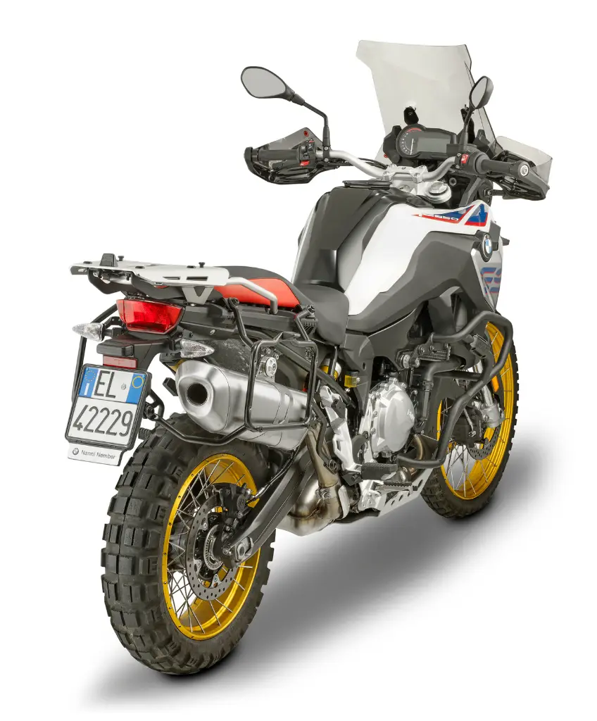Soporte lateral rapido para maletas bmw f850 gs / f750 gs (18-19)