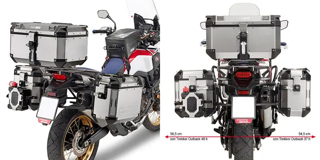 Soporte Lateral Trekker Outback Honda Crf1000L Africa Twin (16-17)