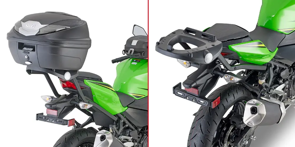 Soporte top case monolock kawasaki ninja 400 (18-20) z 400 (19-20)
