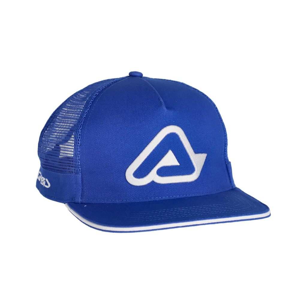 Gorra acerbis logo azul/blanco