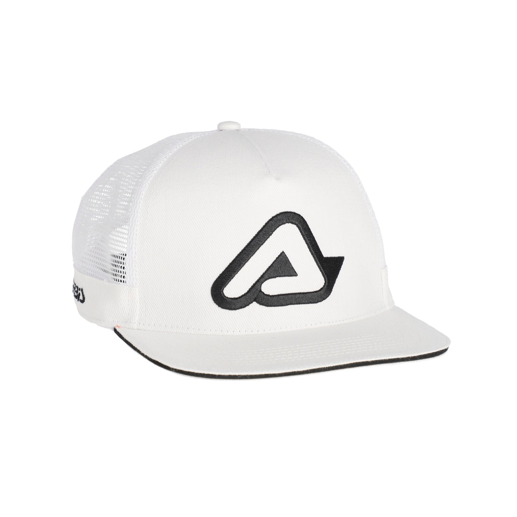 Gorra acerbis logo blanco/negro