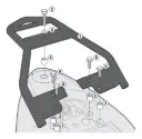 Soporte Top Case Suzuki Inazuma 250 (2012-2016)