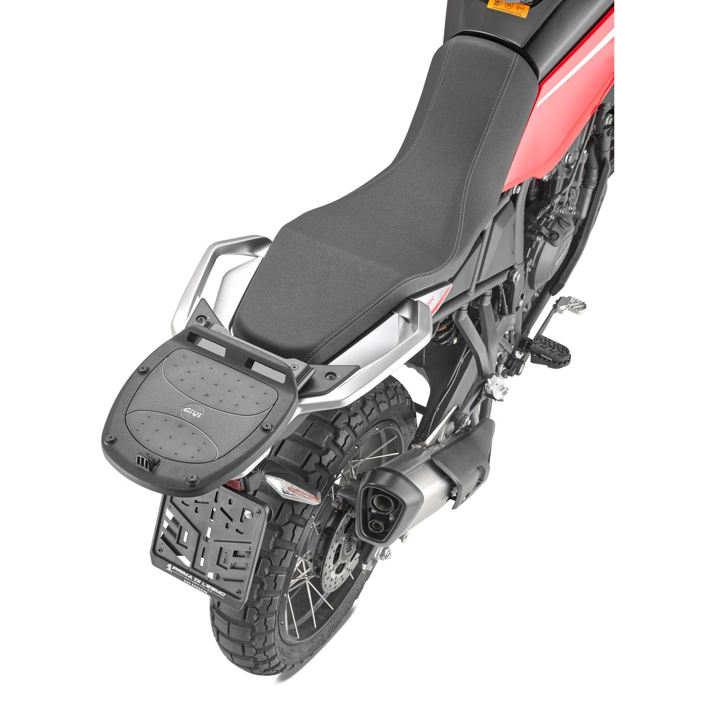 Soporte trasero especifico QJ Motor SRT 450 RX (instalar con E251 o base individual)