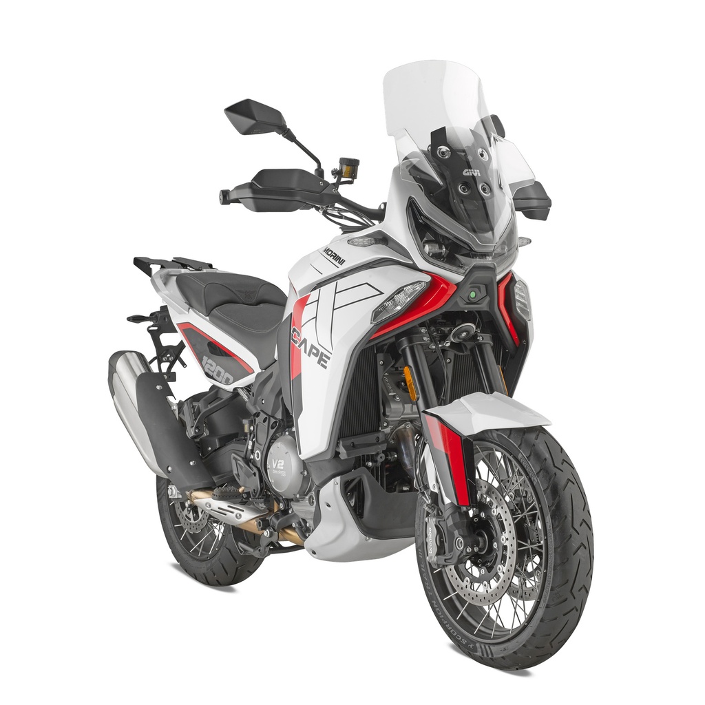 Parabrisas especifico transparente 53 x 43,5 cm Moto Morini X-Cape 1200