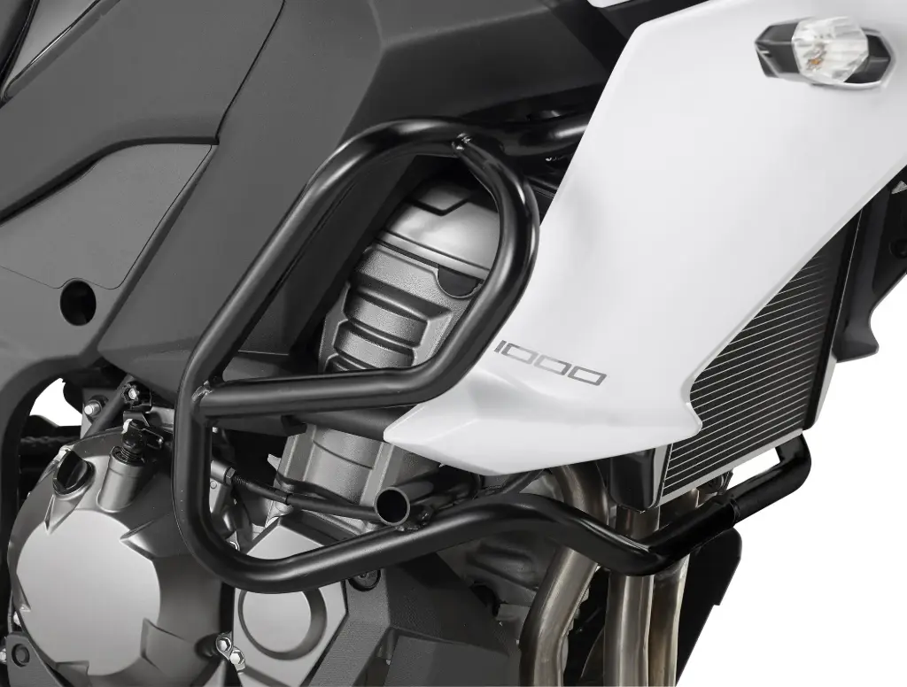 Defensa de motor negro kawasaki versys 1000 (15-18)