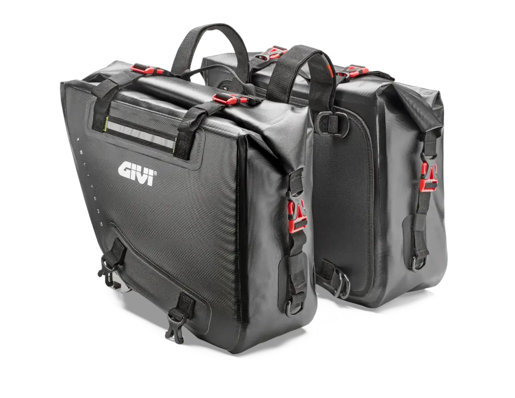 Alforjas Laterales Impermeables Para Enduro - 15 + 15 Lts