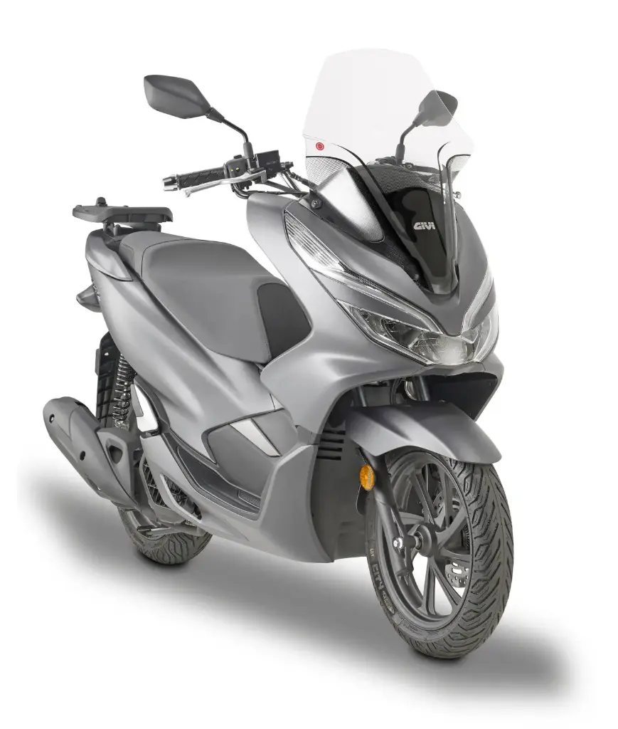 Parabrisas Especifico Transp. 60.5X43.5Cm (Añadir Kit Anclaje D1163Kit) Honda Pcx 125 (18-20)
