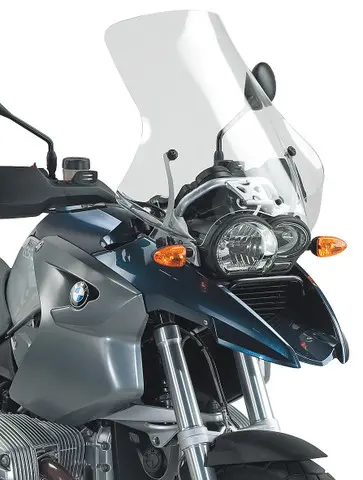 Parabrisa Transparente 51.5X56.5Cm (Añadir Kit Anclaje D330Kit) Bmw R1200 Gs (04-12)