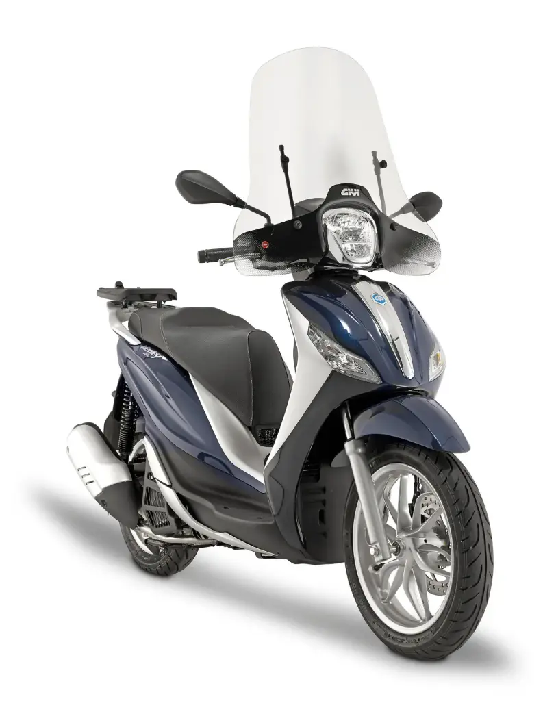 Parabrisa Esp Transp 46.5X67 Cm (Combinar Kit Ancl A5606A) Piaggio Medley 125-150 (16-19)