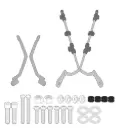 Kit Anclaje Parabrisas Moto Guzzi V7 850 Stone/Special (21-25)