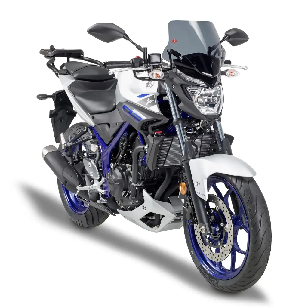 Parabrisa Especifico 28X38Cm (Incluye Kit Anclaje) Yamaha Mt-03 321 (16-19)