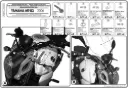 Kit anclajes especifico para 245a 245n 246 yamaha mt-03 600 (06 > 14)