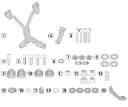 Kit anclajes especifico para a800n - bmw r nine t (14 -18)
